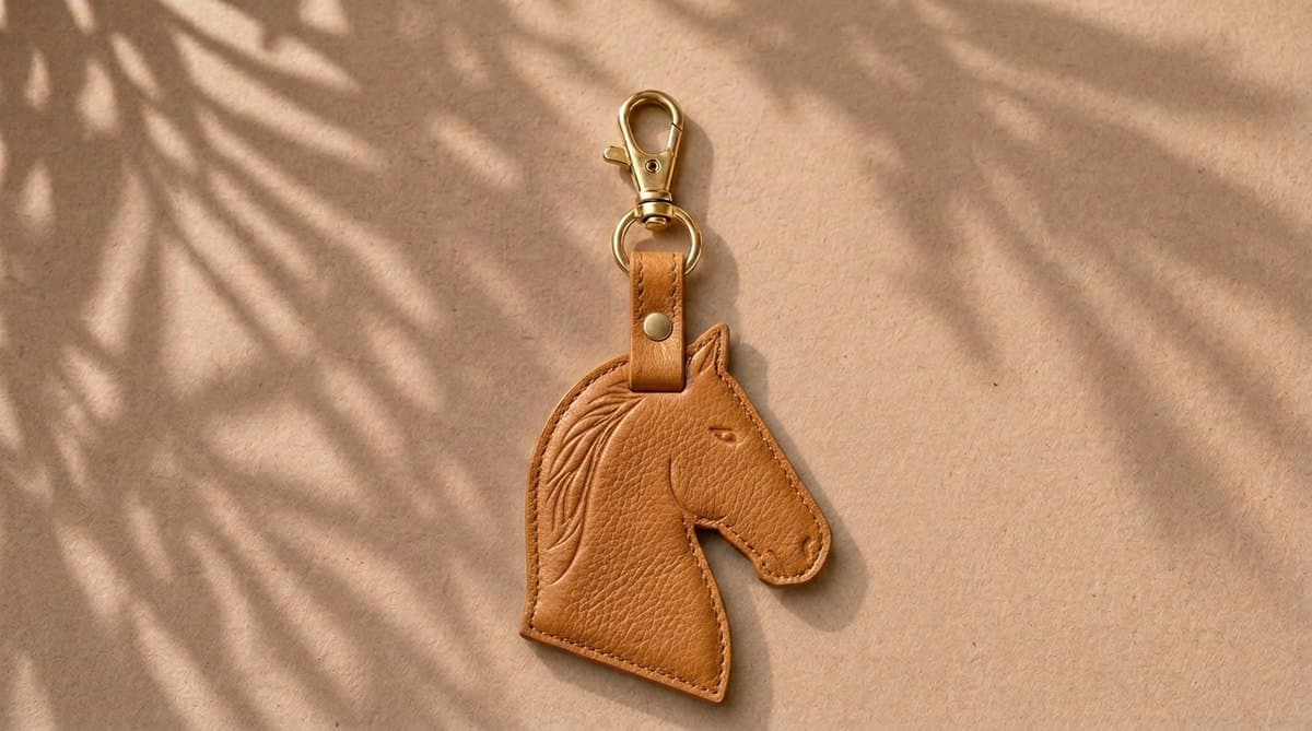 Horse Head Keychain
